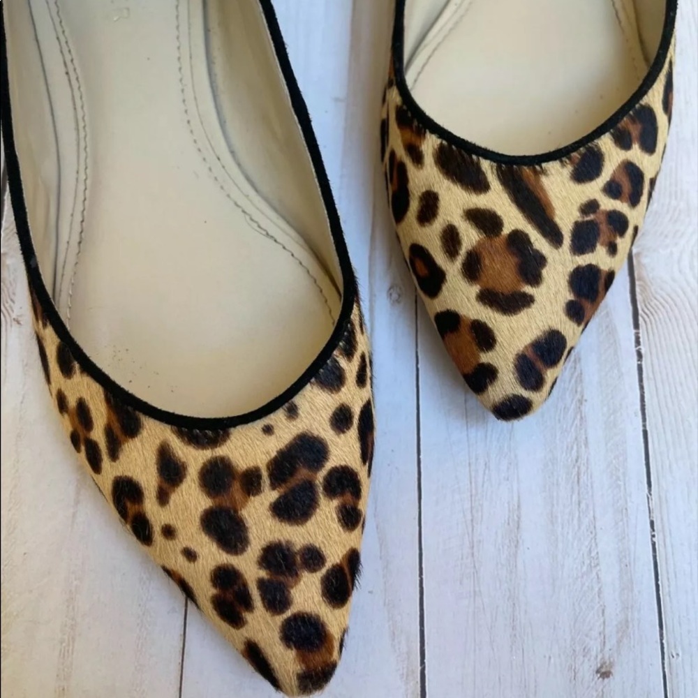 - Marc Fisher calf hide flats. Size 9.5